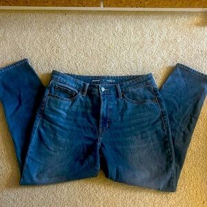 Old navy, blue jeans with built in warmth